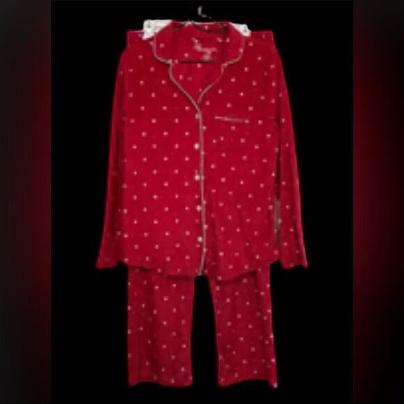 Women's Croft & Barrow® Pajamas: Minky Fleece PJ Set - Picture 1 of 4